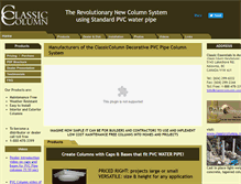 Tablet Screenshot of classiccolumn.com